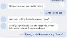 Beredar di media sosial rekaman video chatting seorang perempuan yang membuat warganet merinding.