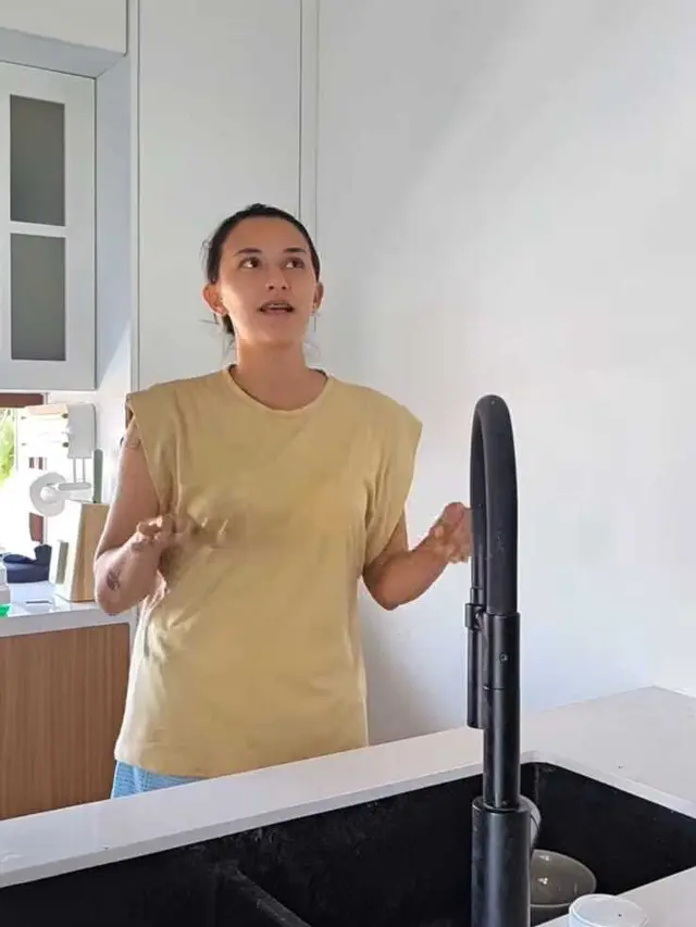 Foto Dapur Rumah Dahlia Poland/Instagram Dahlia Poland