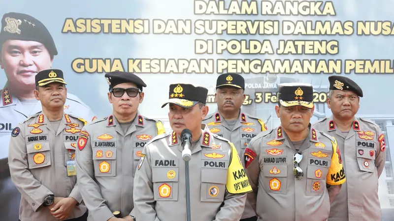 Kabaharkam Polri Komjen Muhammad Fadil Imran melakukan supervisi kesiapan jajaran Polda Jawa Tengah (Jateng).