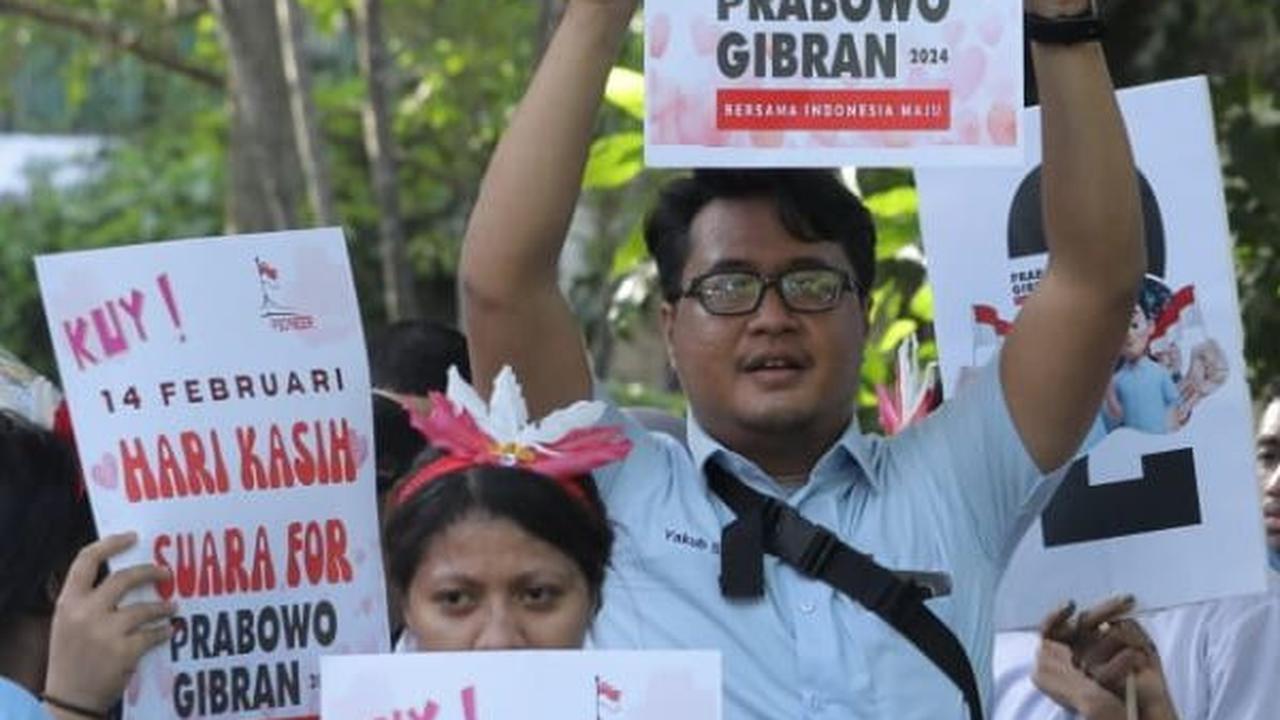 Deklarasi dukungan kepada pasangan Prabowo-Gibran ini dilakukan oleh gen Z dan milenial dari berbagai organisasi relawan.