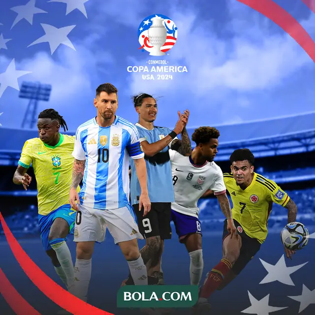 Copa America - Bintang-bintang di Copa America 2024