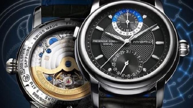 Jam tangan Frederique Constant Hybrid Manufacture yang dijual di butik jam milik Irwan Mussry. (dok. Instagram @intimestore/https://www.instagram.com/p/BoEPIr5jXfp/?taken-by=intimestore/Dinny Mutiah)