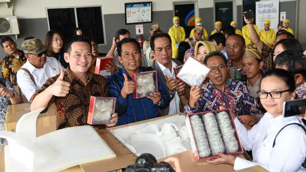 Komisi IV DPR Launching Ekspor Perdana Sarang Burung Walet Sumut