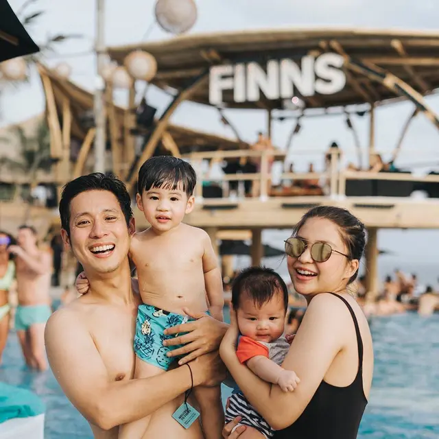 Potret gemas Mykah Iago Liem anak Putri Titian dan Junior Liem