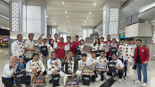 Kepulangan petinju Indonesia dari SEA Games 2025