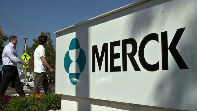 Produsen obat AS, Merck & Co. (AFP)