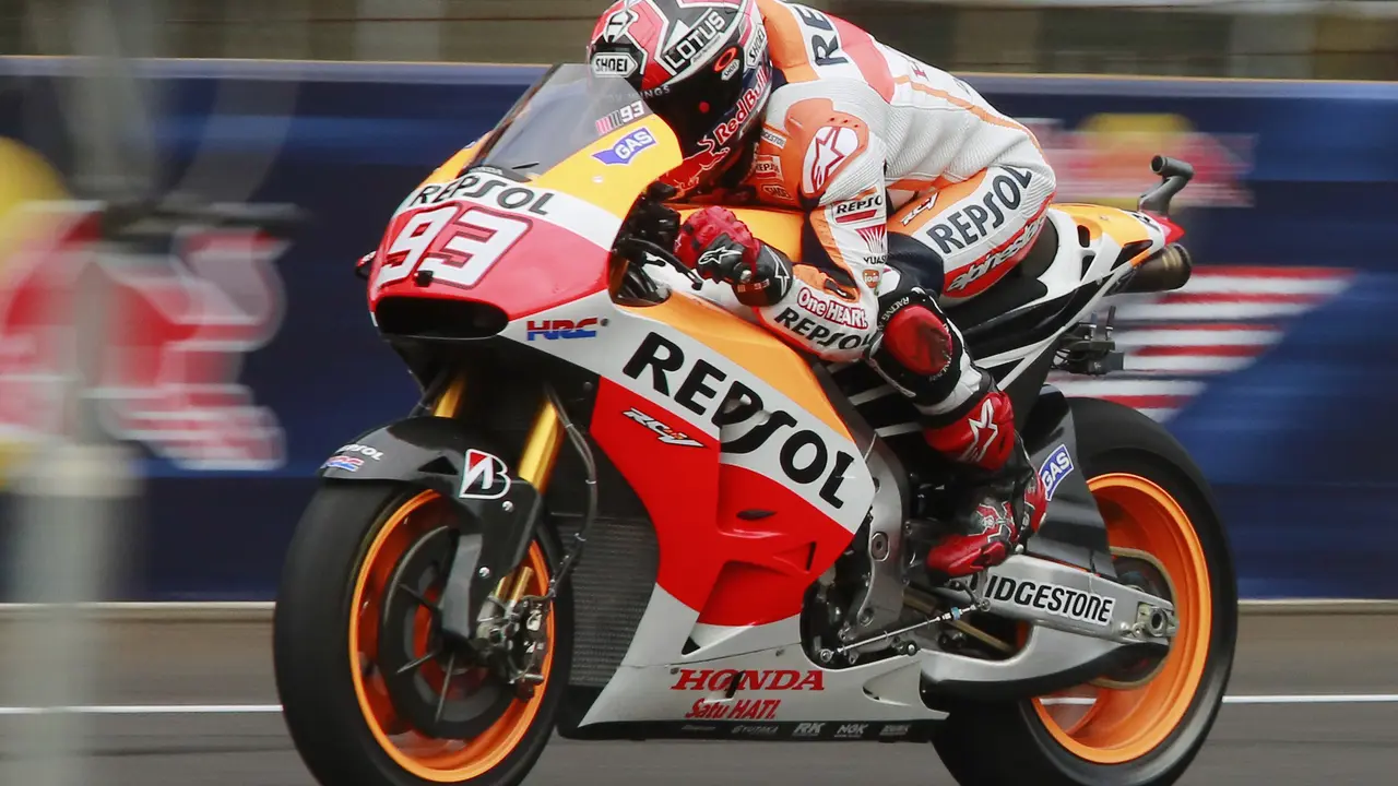 Marquez Awali GP Indianapolis di Posisi Terdepan