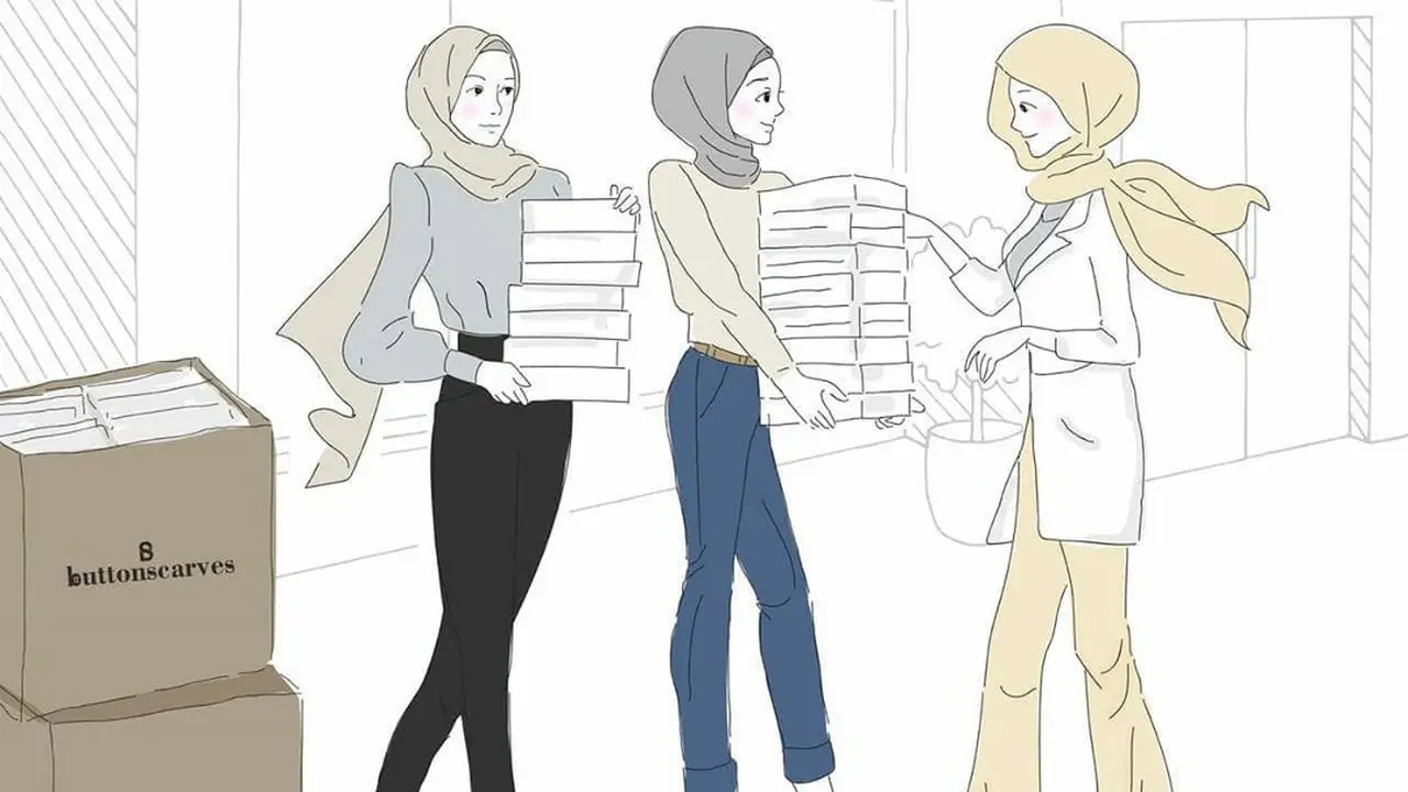 Buttonscarves