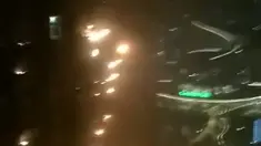 Kebakaran terjadi di Gedung Neo Soho, Jakarta Barat, Rabu (9/11/2016) malam.