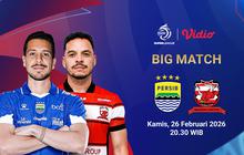 Live Streaming BRI Super League 2025/26: Persib Bandung vs Madura United, Tayang di Vidio