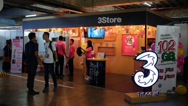 Tri Hutchison menggelar kampanye di tiga kota besar Indonesia bertajuk Ambisiku. Liputan6.com/Iskandar