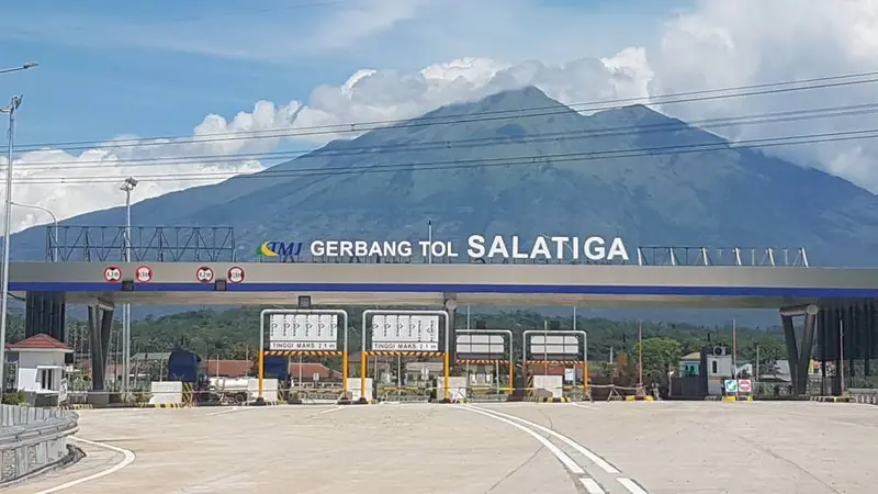 Gerbang Tol Salatiga (Foto Dokumentasi Trans Marga Jateng)