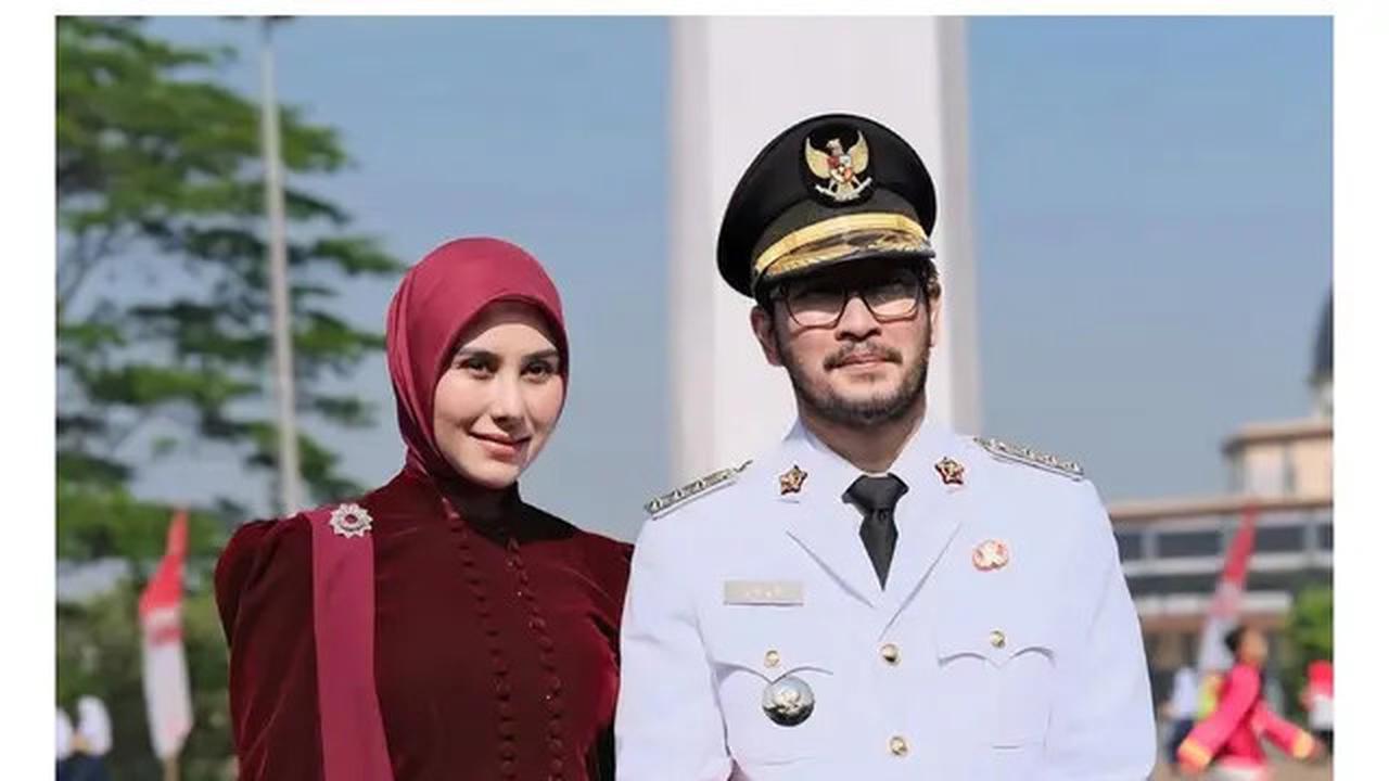 7 Potret Syahnaz Sadiqah di Upacara HUT ke-80 RI, Perdana sebagai Istri Bupati