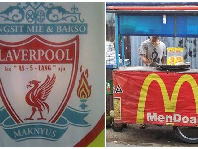 Banner Warung  Makan Unik  desain spanduk keren