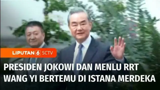 Presiden Joko Widodo bertemu Menteri Luar Negeri Republik Rakyat Tiongkok di Istana Merdeka, Jakarta, Kamis pagi. Masalah Palestina menjadi salah satu yang dibahas. Indonesia dan Cina sepakat mendukung kemerdekaan Palestina.