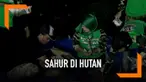 Komunitas penggemar jip menggelar acara sahur di tengah hutan. Cara ini sekaligus untuk mengangkat potensi wisata di Grobogan.