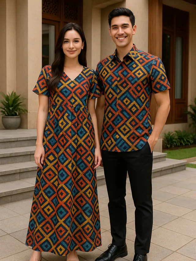 Model Batik Couple yang Stylish dan Elegan