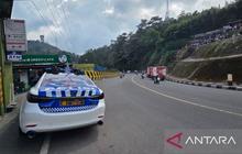 Polres Cianjur Terapkan Dua Kali Sistem Satu Arah di Puncak Cianjur Saat Arus Balik Lebaran