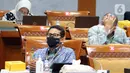 Menteri Pariwisata dan Ekonomi Kreatif Sandiaga Uno saat mengikuti rapat kerja dengan Komisi X DPR di Kompleks Parlemen, Senayan, Jakarta, Kamis (2/6/2022). Rapat tersebut membahas RKA-K/L dan RKP K/L Kemenparekraf Tahun 2023. (Liputan6.com/Angga Yuniar)