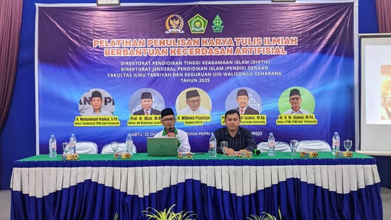Tahukah Anda, AI Bisa Jadi Mitra Intelektual? UIN Walisongo dan Kemenag Perkuat Literasi Digital AI Akademisi