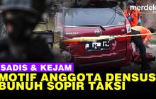 VIDEO: Motif Sadis Anggota Densus 88 Bripka HS Bunuh Sony Sopir Taksi Online di Depok
