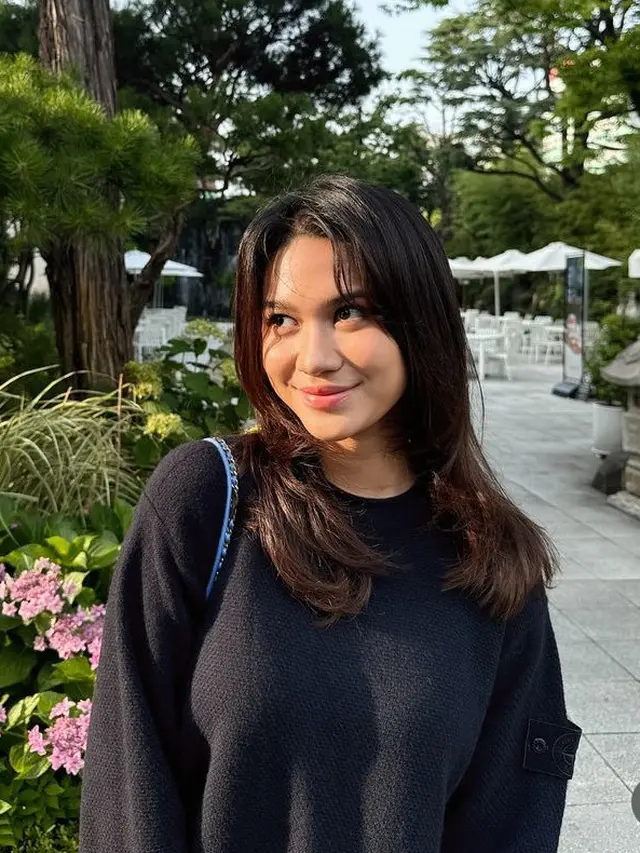 Azizah Salsha dengan potongan rambut barunya. [@azizahsalsha_]