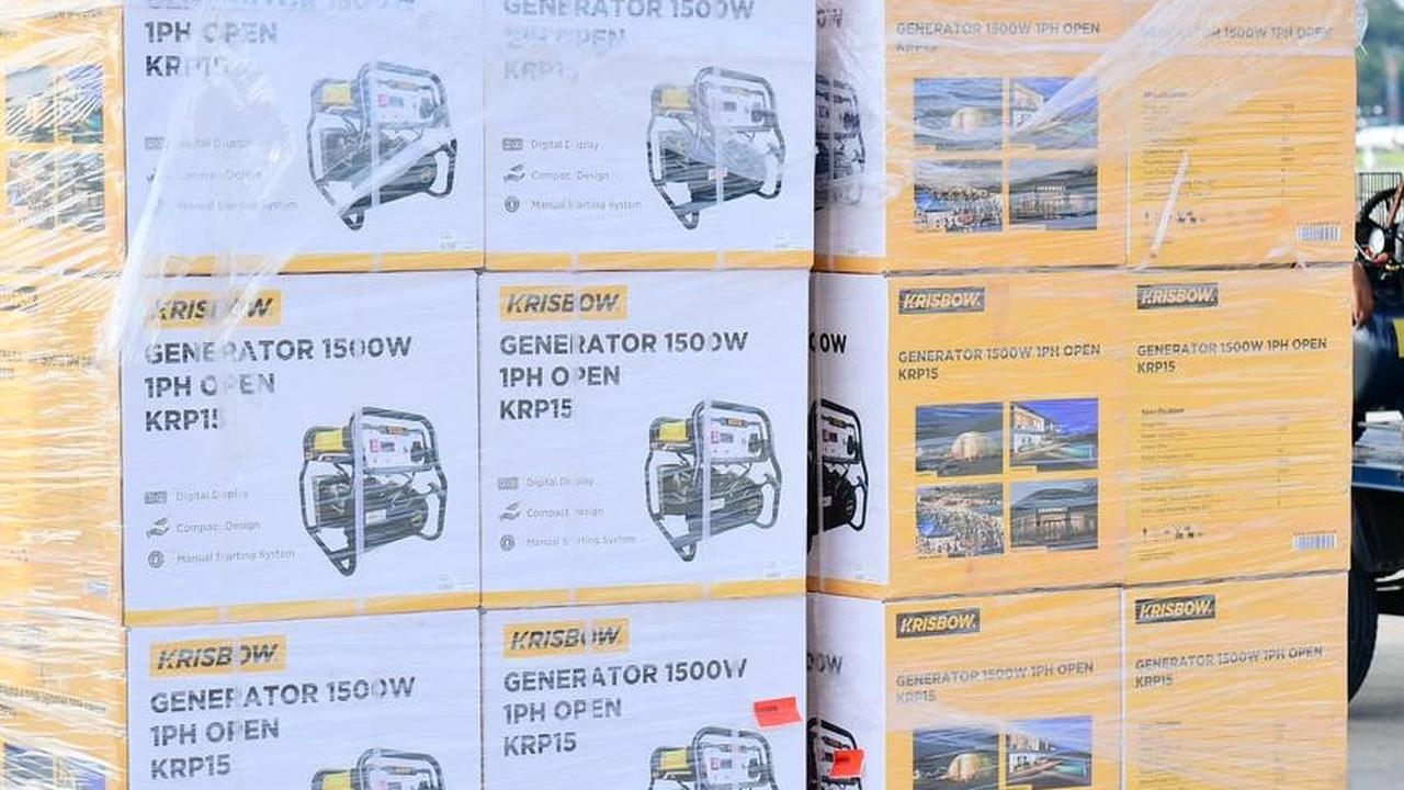 Pesawat Bantuan ke Daerah Bencana