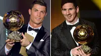 Cristiano Ronaldo - Lionel Messi (AFP PHOTO/ FABRICE COFFRINI)