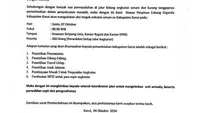 Organisasi Angkutan Darat (Organda) Garut, Jawa Barat menyerukan aksi mogok serentak seluruh angkutan perkotaan (angkot) esok hari, Senin, (7/10 2024). (Liputan6.com/Jayadi Supriadin)
