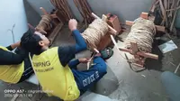 UMKM Ajak Warga Binaan Rutan di Kebumen Olah Limbah Pelepah Pisang Jadi Berekonomi Tinggi