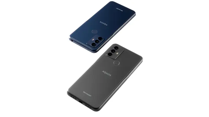 AQUOS V6 dan AQUOS V6 Plus Dibekali 3 Kamera dan Finger Print di Belakang Body