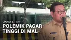 Kehadiran pagar-pagar tinggi di mal masih jadi perbincangan. Menko Polkam menegaskan kondisi keamanan nasional saat ini kondusif. Pemerintah membantah narasi viral di media sosial soal isu kerusuhan yang terjadi pada bulan Agustus ini.