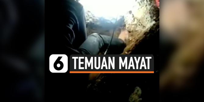 VIDEO: Geger, Mayat Ditemukan Terkubur di Lantai Rumah
