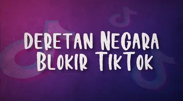 Aplikasi Tiktok yang saat ini sering dipakai oleh masyarakat di dunia. Ternyata beberapa negara justru menghapus aplikasi ini.