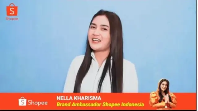 Nella Kharisma, Brand Ambassador Shopee Indonesia terbaru
