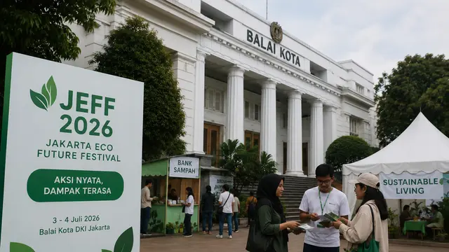 Festival Lingkungan Digelar di Balai Kota, Ajak Warga Jaga Lingkungan Jakarta