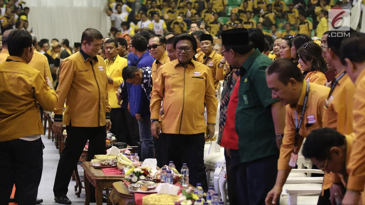 Batal Dihadiri Jokowi, Rakernas Hanura Resmi Dibuka