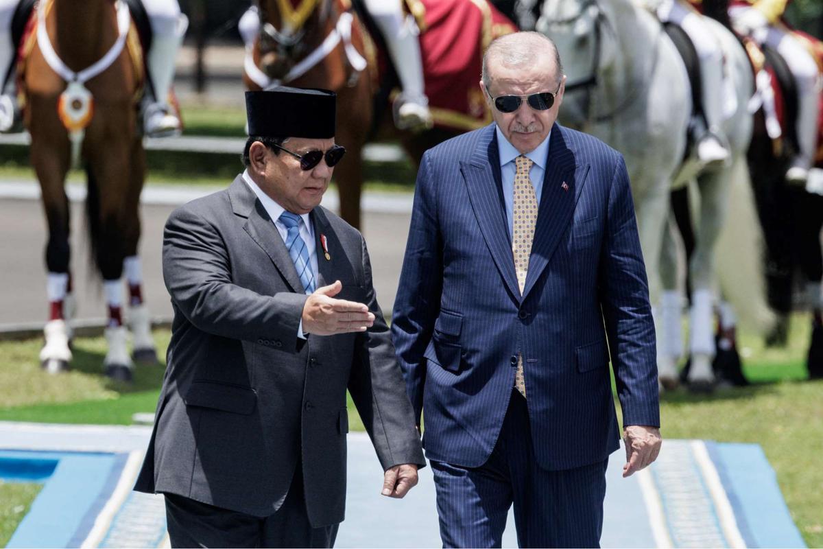 Presiden Prabowo terima kunjungan Presiden Turki Erdogan di Istana Bogor