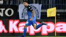 5. Francesco Caputo (Empoli) - 9 Gol (1 Penalti). (AFP/MArco Bertorello)