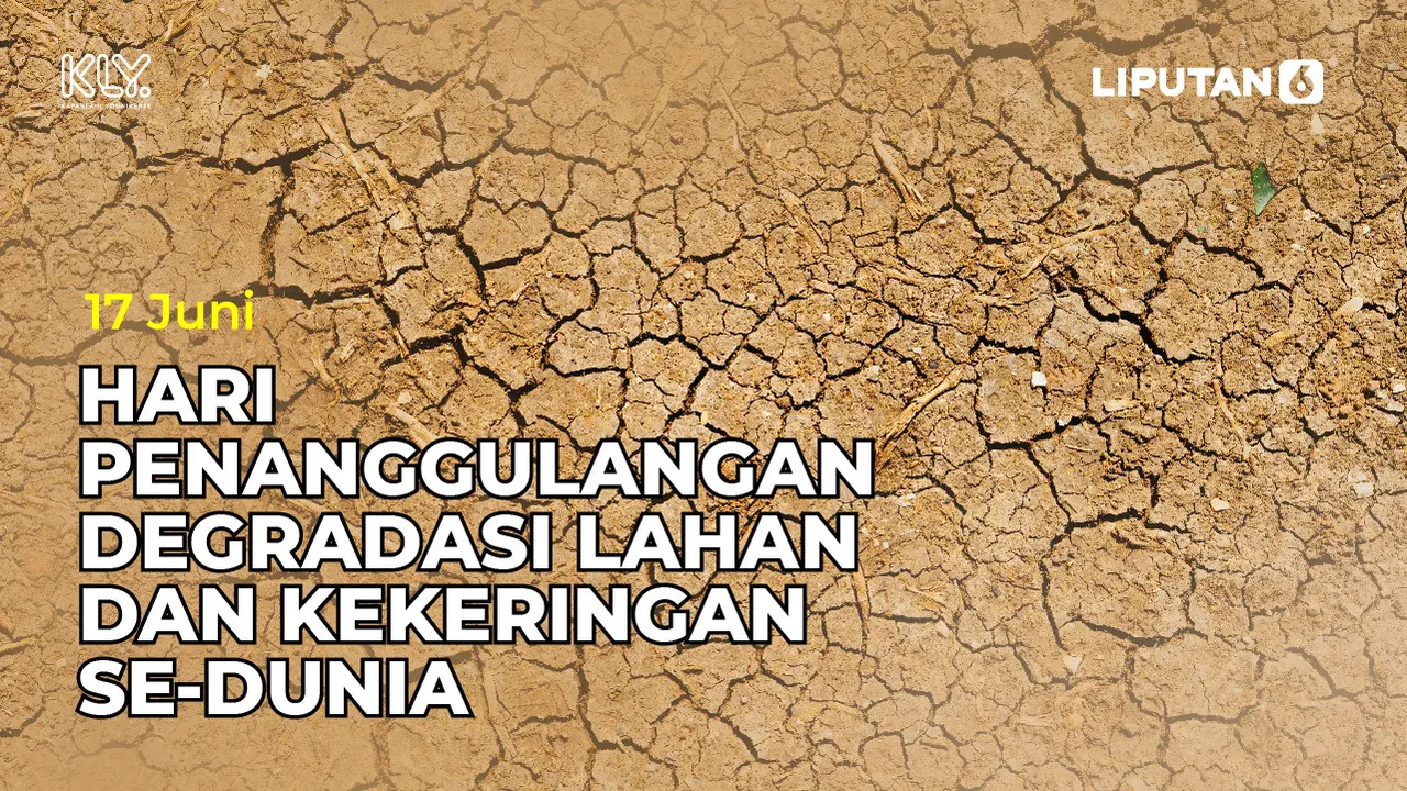 17 Juni Hari Penanggulangan Degradasi Lahan dan Kekeringan Sedunia, dan Hari Penting 2021 Lainnya