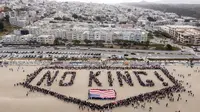 Demo No Kings Guncang AS di Hari Ulang Tahun Trump
