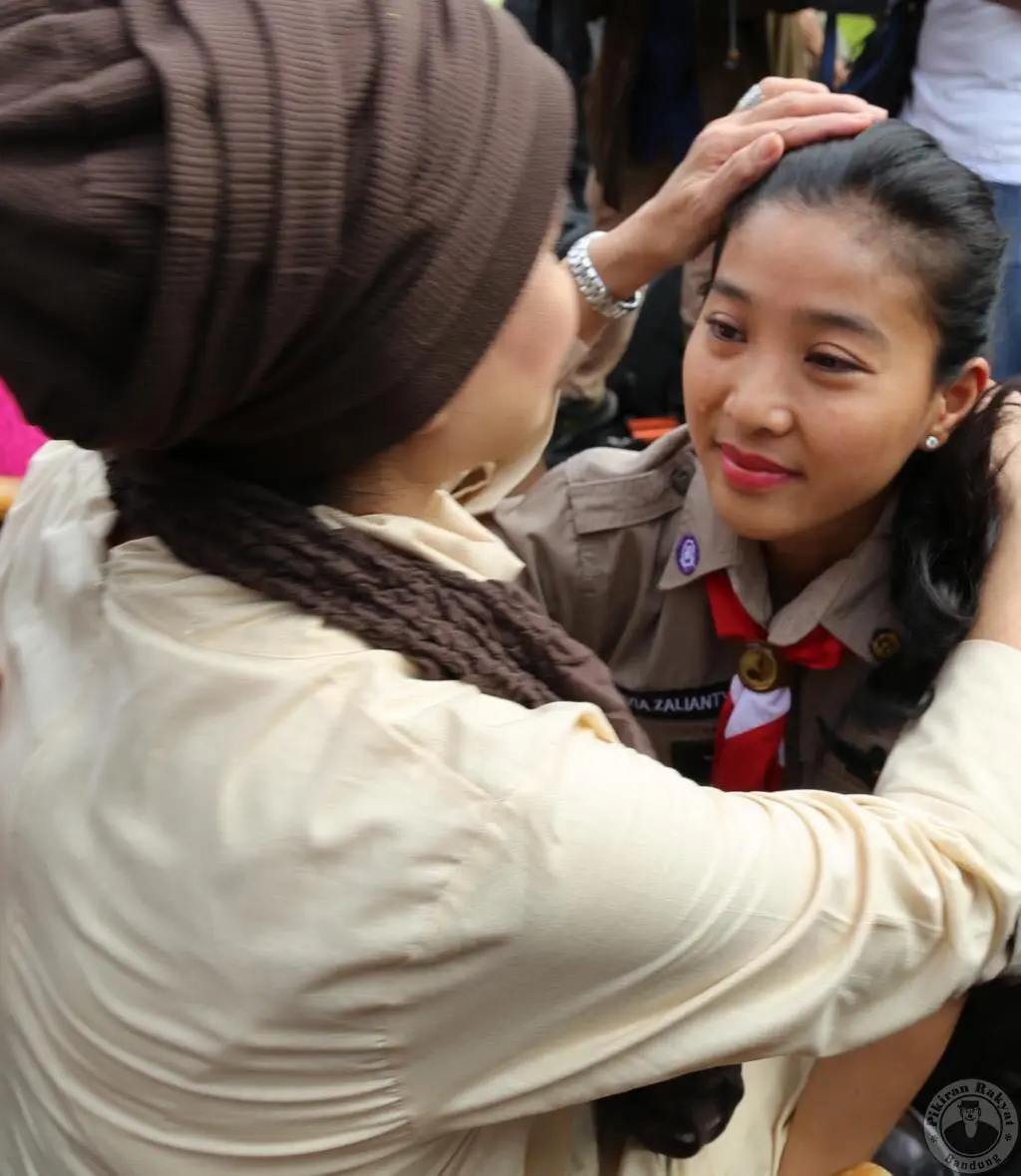 Olivia Zalianty merasakan banyak manfaat ikut Pramuka. (Koleksi pribadi Olivia Zalianty)