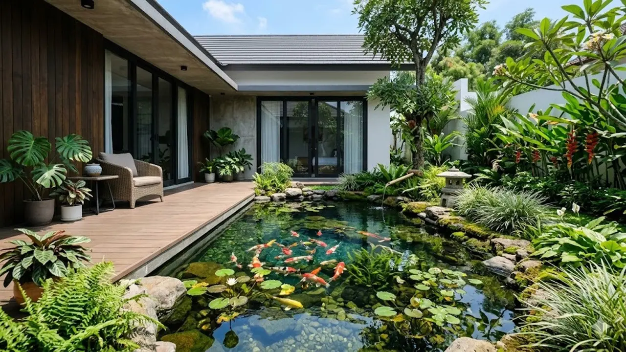 Cara Membuat Kolam Ikan Hias