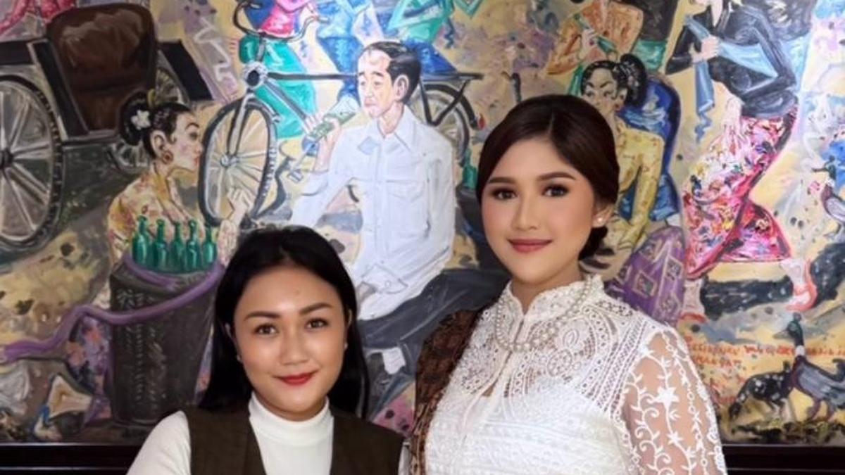 Bukan Berlian, Potret Erina Gudono Tampil Elegan Baju Lace Putih dan Perhiasan Mutiara di Acara Lamaran Sepupunya