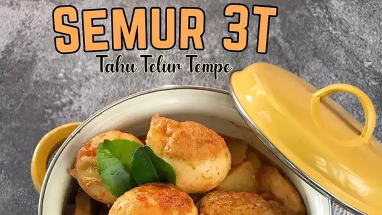 Semur 3T (Tahu Telur Tempe)