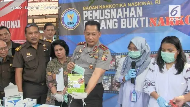 Badan narkotika Nasional mencium adanya keterlibatan kalangan artis dalam jaringan Narkoba