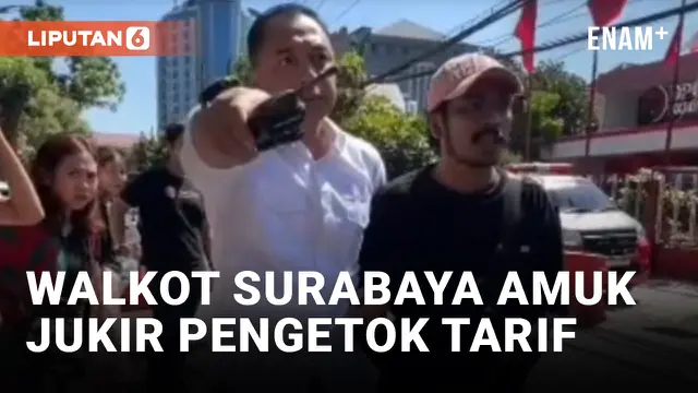 Wali Kota Surabaya Mengamuk Pergoki Jukir Tarik Tarif Parkir Rp35 Ribu