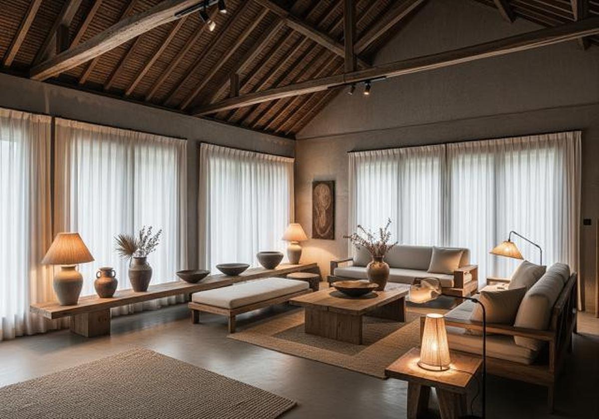 7 Desain Rumah Japandi Atap Landai Paling Populer Tahun Ini, Estetik dan Fungsional