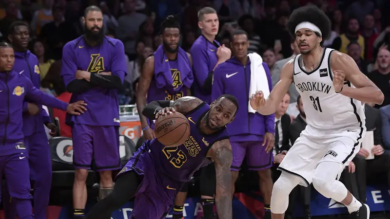 Kalah dari Nets, Lakers dan LeBron James Dipastikan Gagal ke Play Off NBA