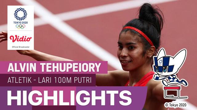 Berita Video Alvin Tehupeiory Gagal Melangkah ke Babak Seminfinal 100 Meter Putri Olimpiade Tokyo 2020
